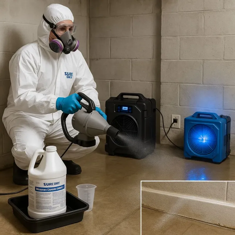 Sanitization and Odor Removal process in Parsonsfield, ME